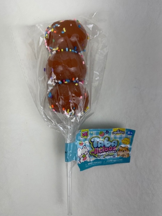 Other - New Drop Taba-Licious Snack Sticks Chocolate Cake 4-Inch Squeeze Toy